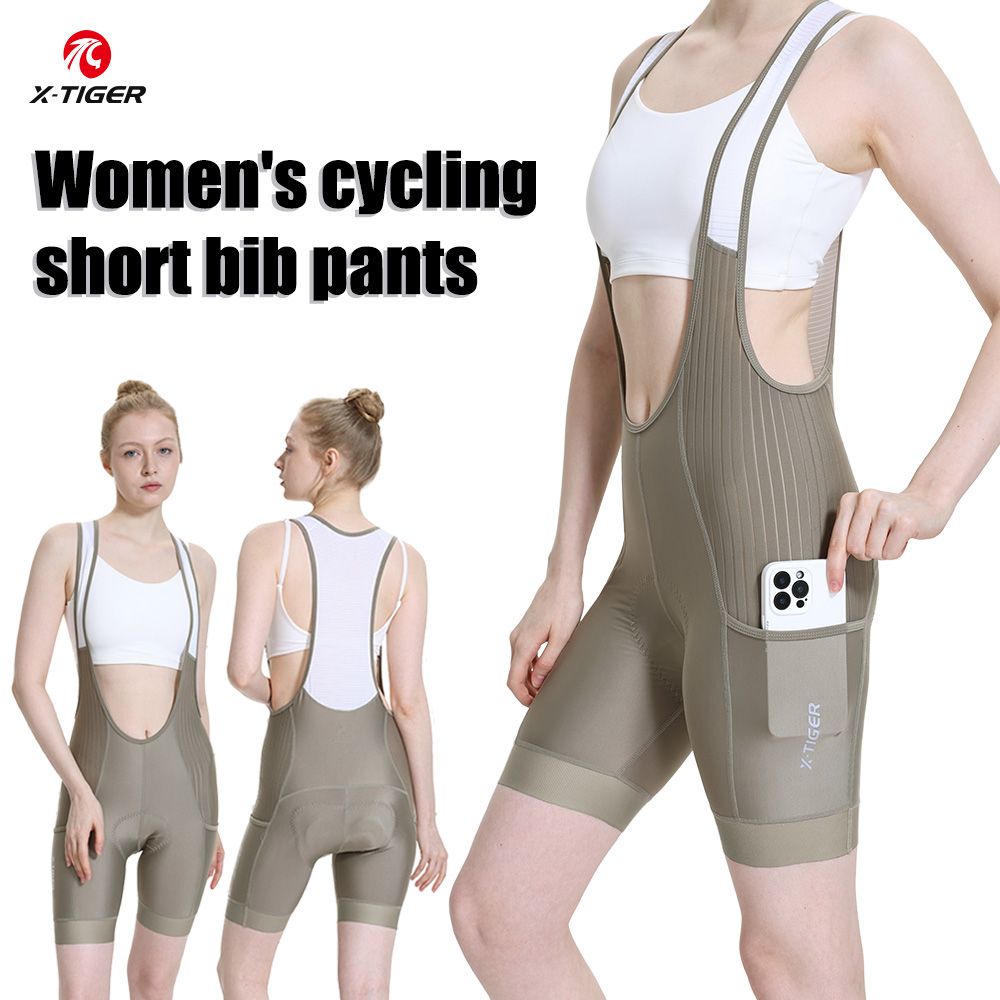 Mountain Biking Shorts Women - Женские велосипедные шорты X-TIGER с защитой