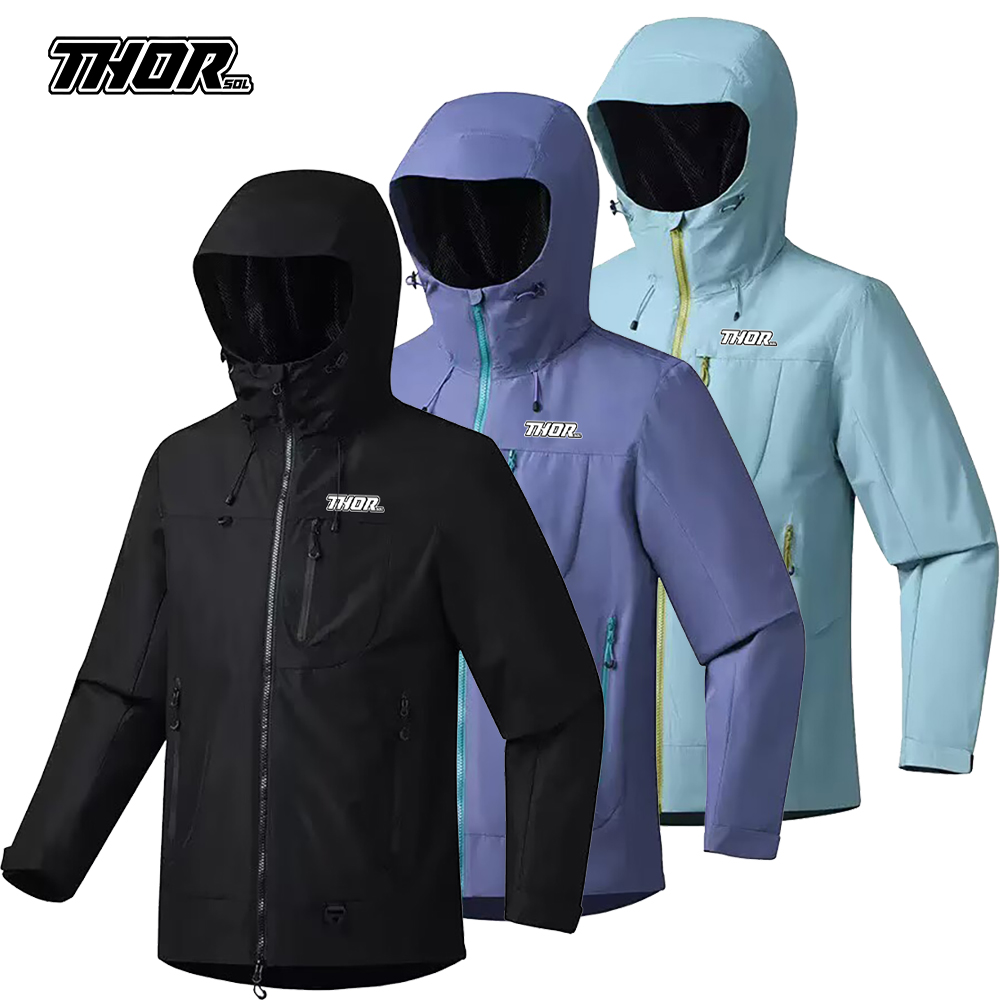 Mountain Biking Rain Jacket - THORSOL Мужская велосипедная куртка от дождя,