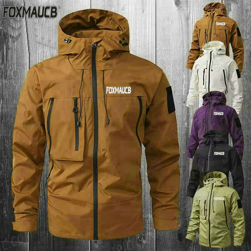 Mountain Biking Rain Jacket - FOXMAUCB велосипедная непромокаемая куртка мужская непромокаемая