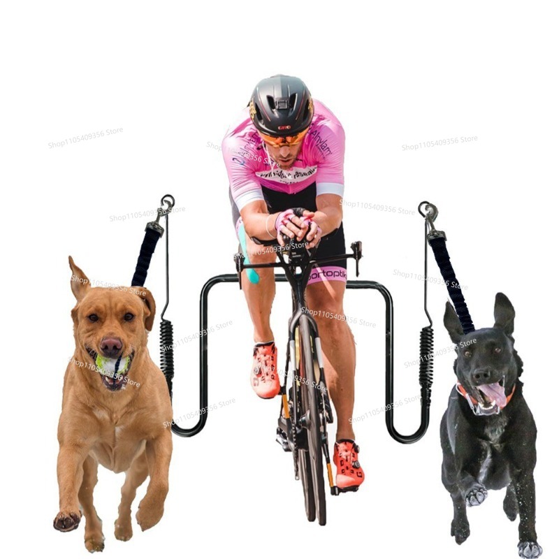 Mountain Biking With Dog - Поводок для собак для велосипеда, для