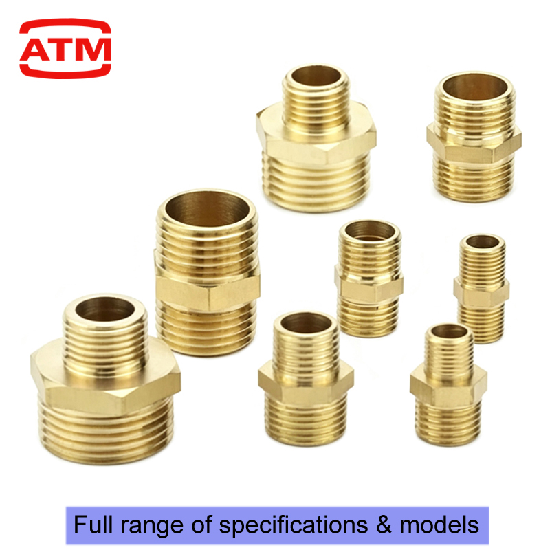 Spoke Nipple Brass - Латунный шестигранный ниппель-фитинг, быстроразъемный адаптер 1/8