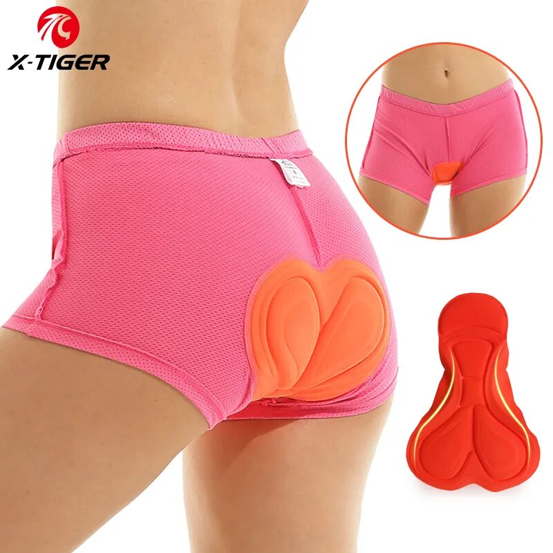 X-TIGER Велосипедное нижнее бе – обзор и цена Mountain Biking Shorts Women