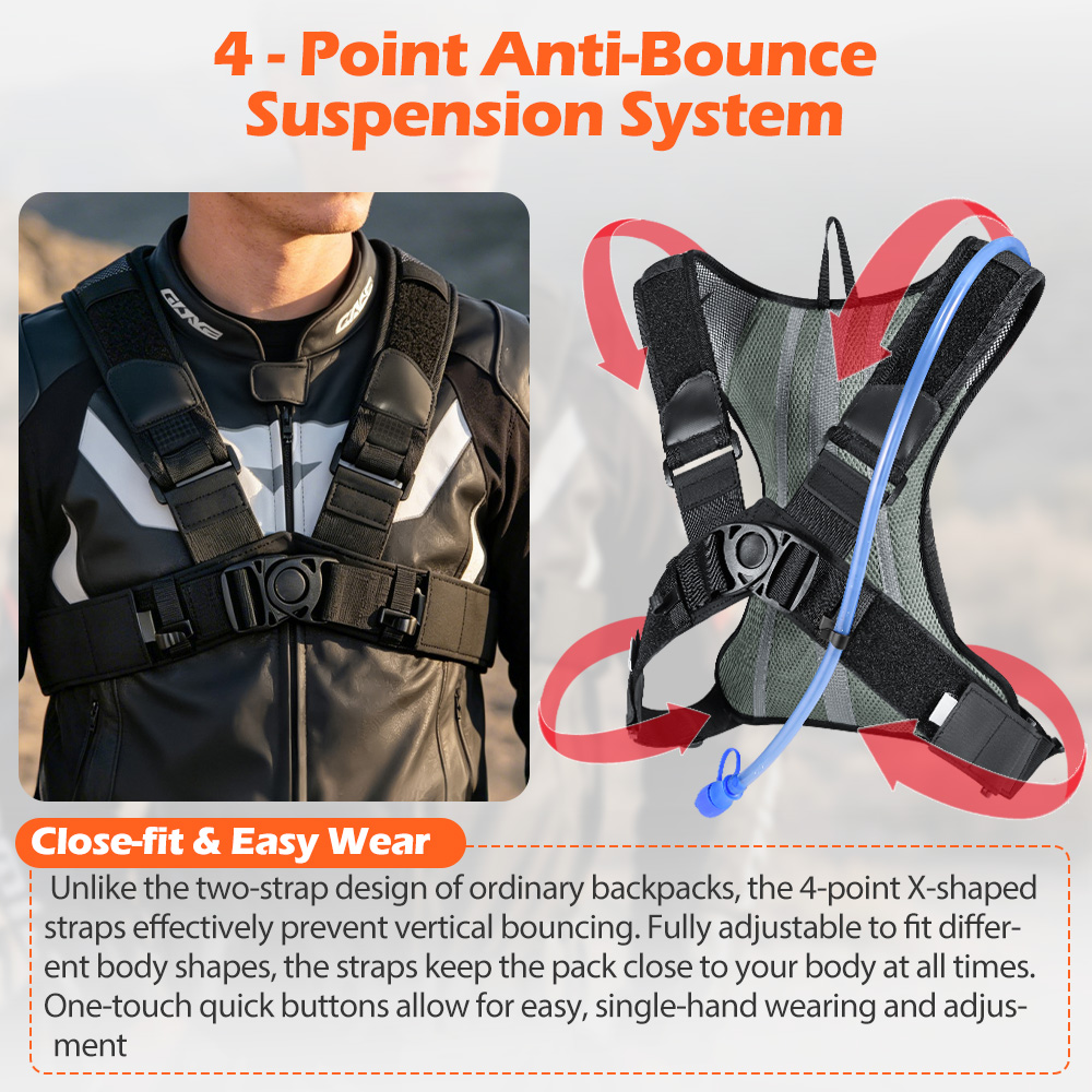НОВИНКА! Водонепроницаемый рюк – обзор и цена Mountain Biking Hydration Pack